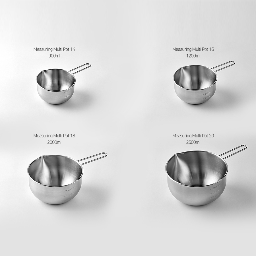 스텐 계량 손잡이 믹싱볼 스텐볼 냄비 14cm