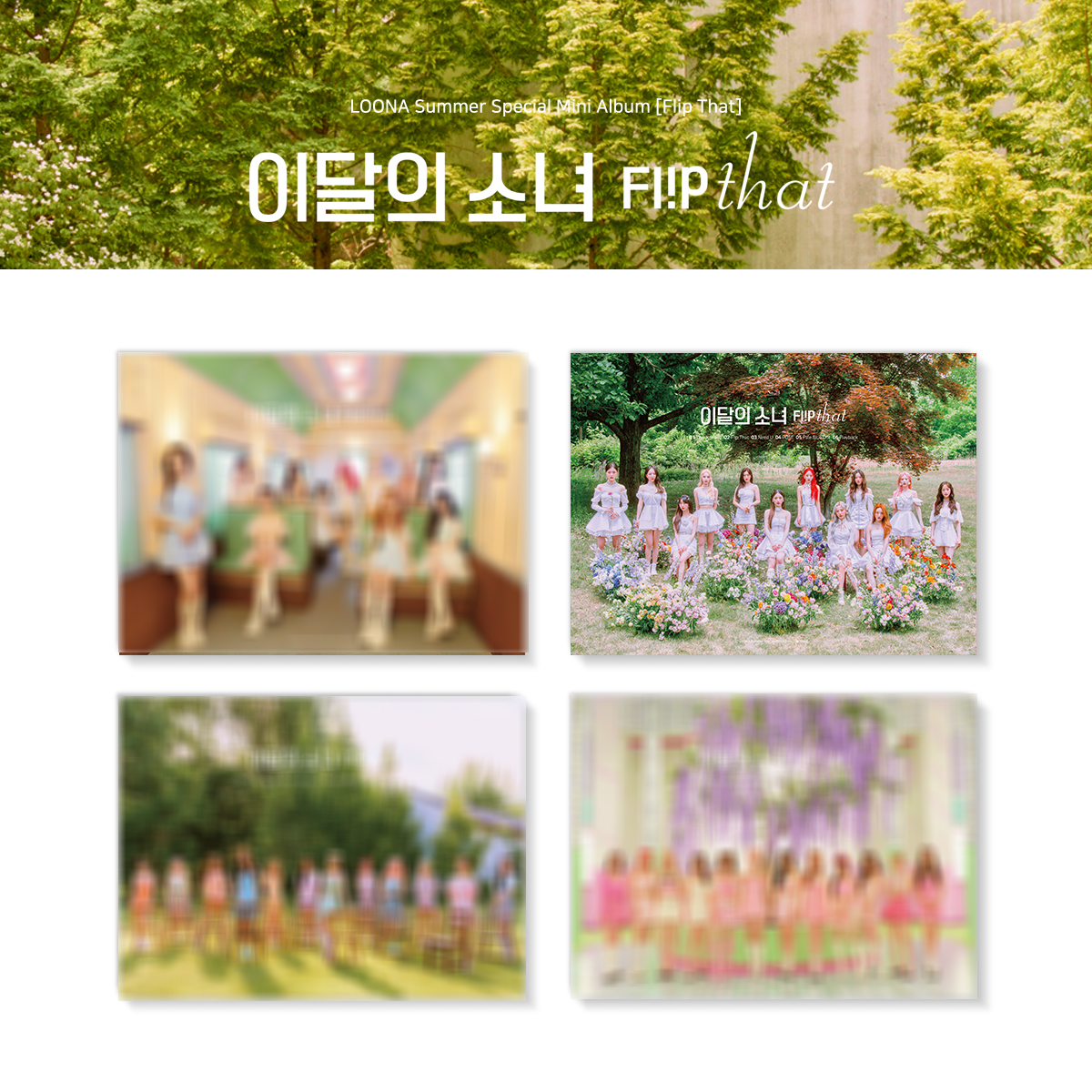 이달의소녀 앨범 LOONA 썸머 스페셜 미니앨범 Flip That 플립 댓 랜덤 - 상세 이미지 2