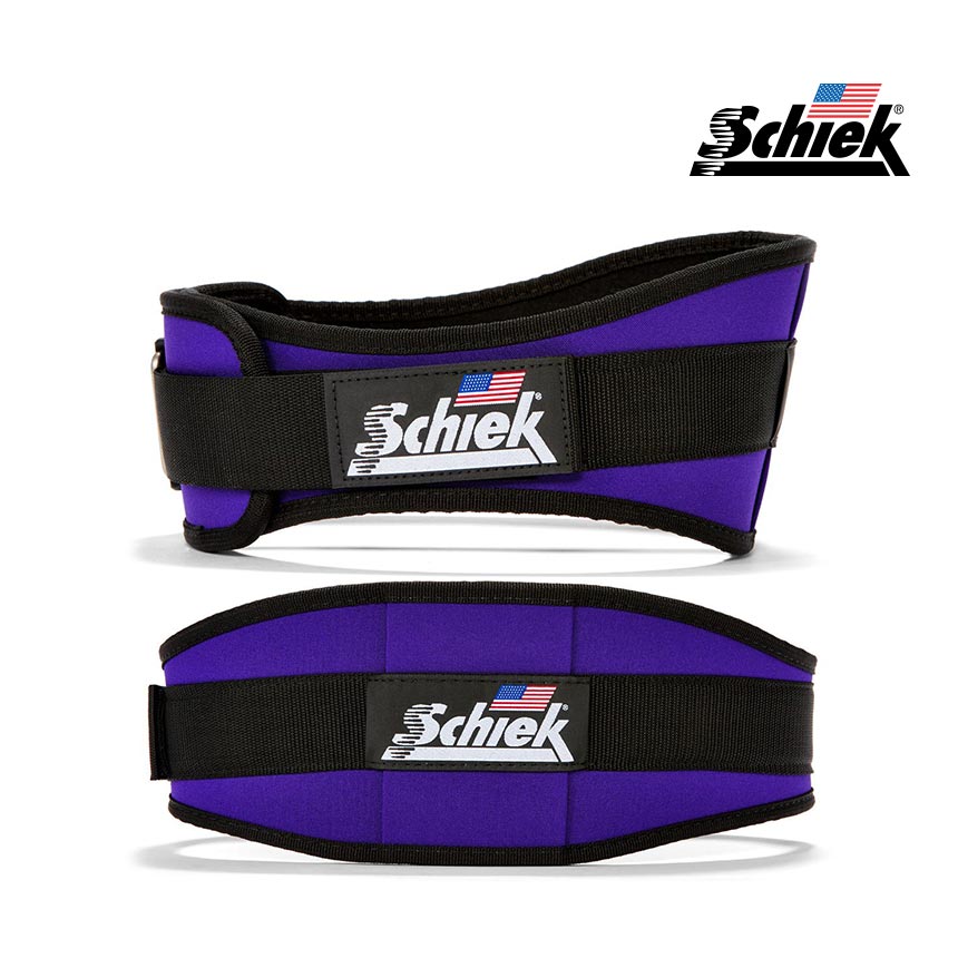 SCHIEK 2006 퍼플 헬스 벨트 리프팅 복압 크로스핏 웨이트 운동 역도 시크 쉬크 - 메인 이미지