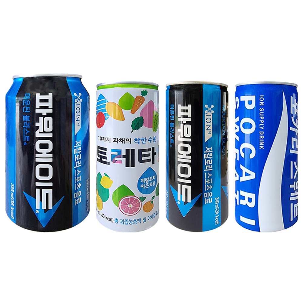 PG 파워에이드 355ml 24캔 - 상품 이미지