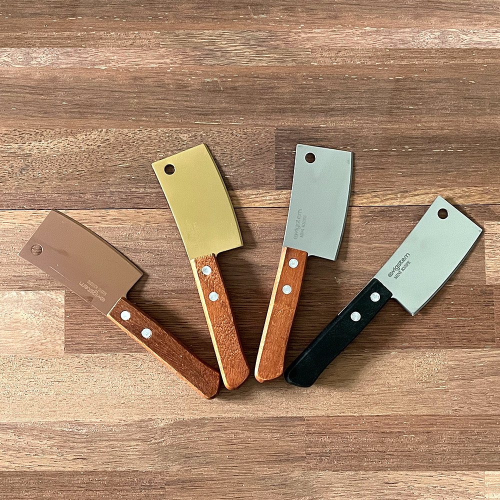 미니 도끼 칼 중식도 디저트 치즈 캠핑 나이프 칼