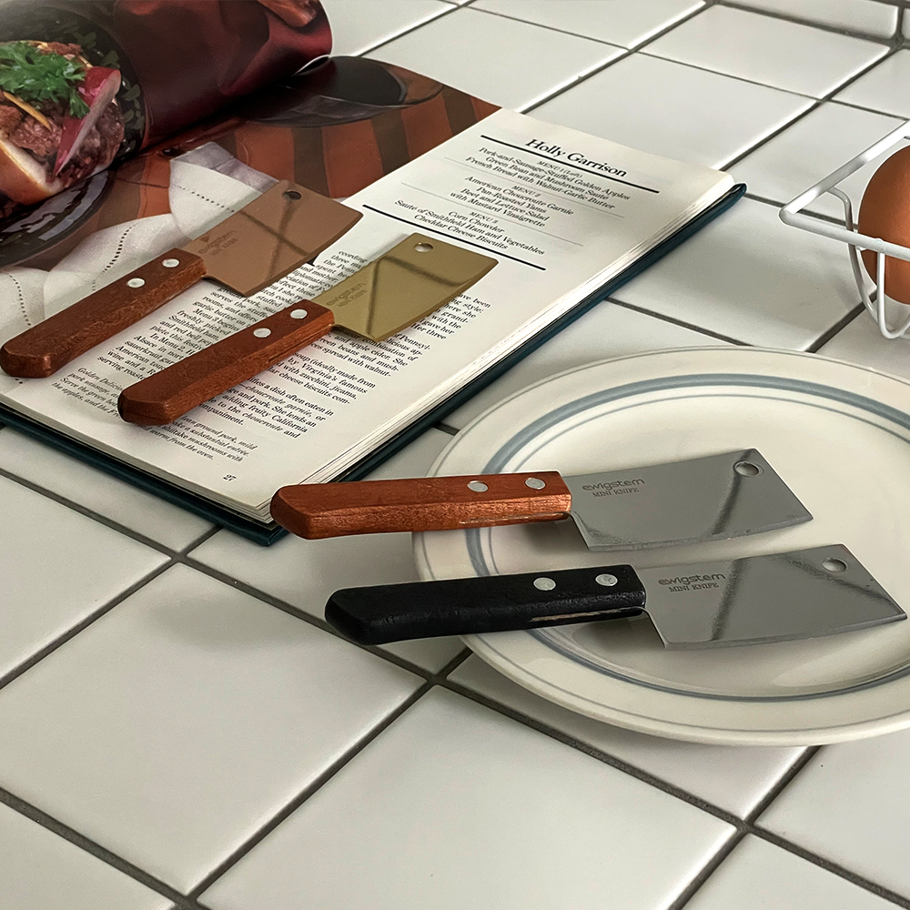 미니 도끼 칼 중식도 디저트 치즈 캠핑 나이프 칼