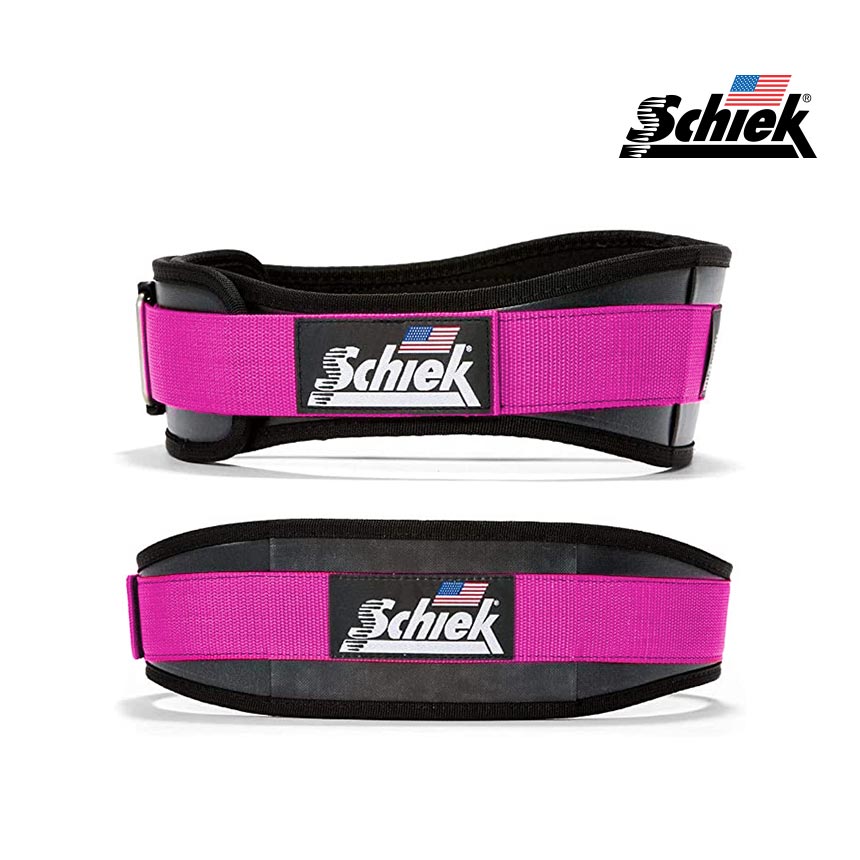SCHIEK 3004 핑크 헬스 벨트 리프팅 복압 크로스핏 웨이트 운동 역도 시크 쉬크 - 상세 이미지 2