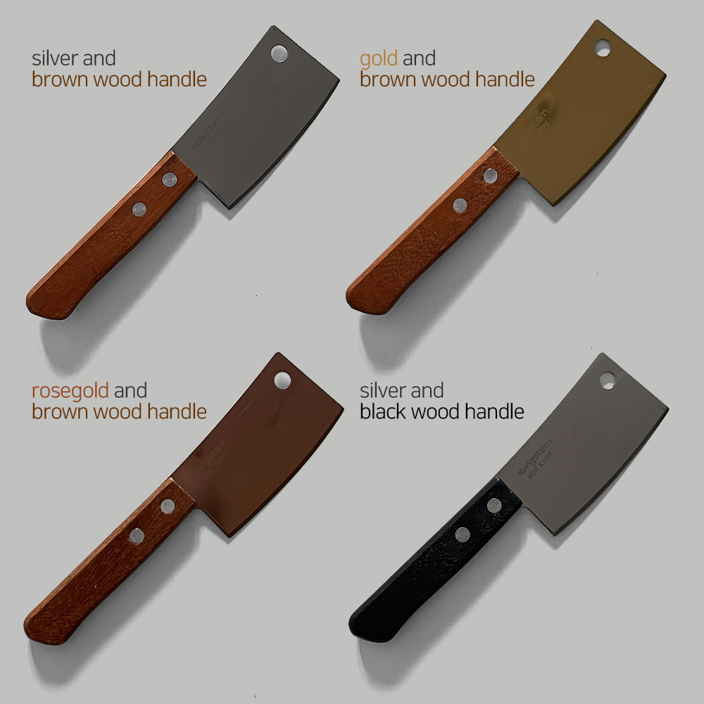 미니 도끼 칼 중식도 디저트 치즈 캠핑 나이프 칼