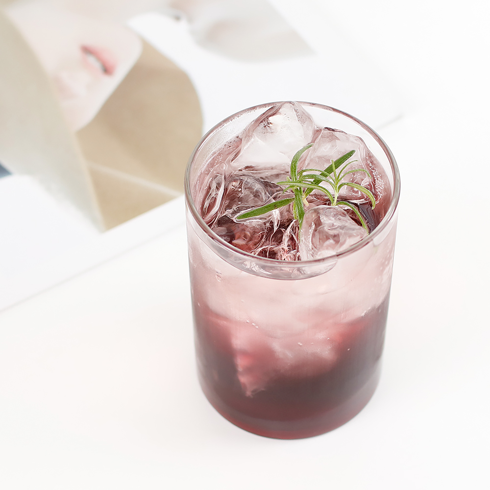 프롬 홈카페 내열 유리잔 세트 스트레이트 커피 맥주 500ml, 4개, 일자컵 - 상세 이미지 3