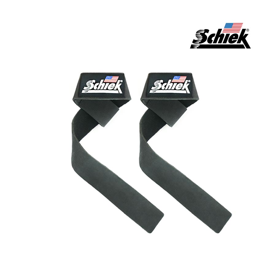 SCHIEK 1000LLS 블랙 가죽 리프팅 헬스 스트랩 시크 쉬크 - 상세 이미지 2