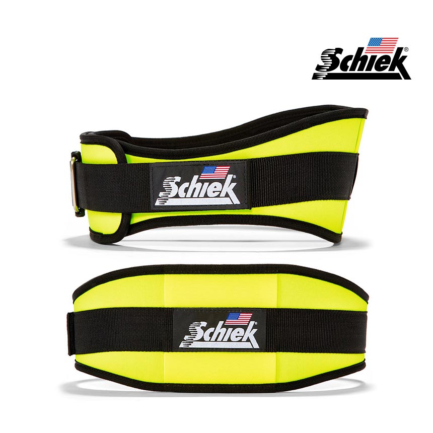 SCHIEK 2006 네온 헬스 벨트 리프팅 복압 크로스핏 웨이트 운동 역도 시크 쉬크 - 메인 이미지
