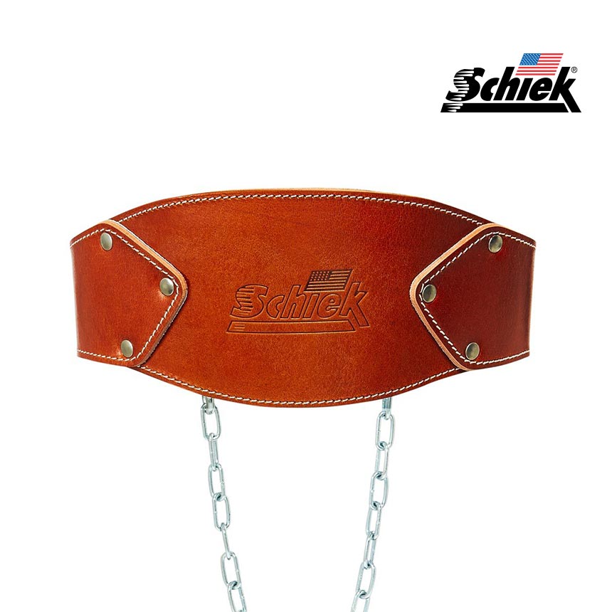 SCHIEK L5008 가죽 중량 벨트 턱걸이 풀업 딥스 딥벨트 시크 쉬크 - 상품 이미지