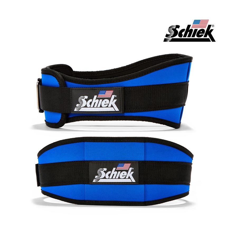 SCHIEK 2006 로얄블루 헬스 벨트 리프팅 복압 크로스핏 웨이트 운동 역도 시크 쉬크 - 상품 이미지