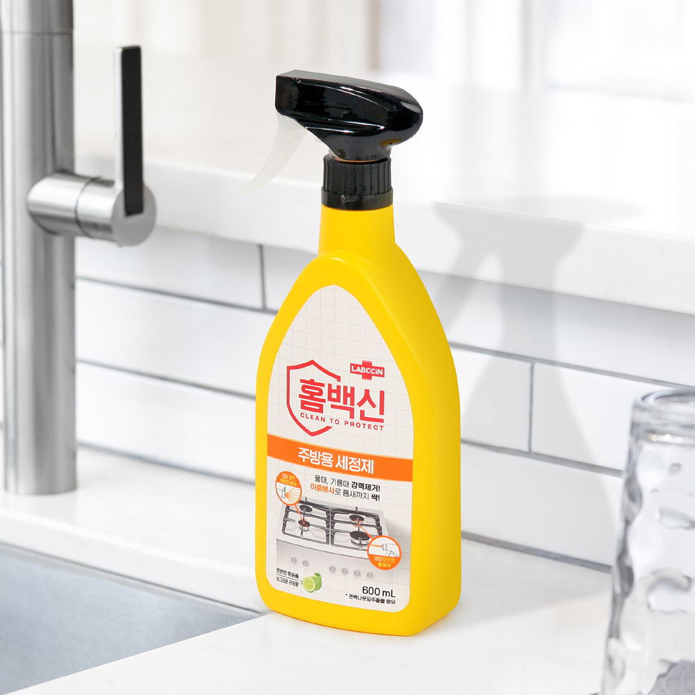 랩신 홈백신 곰팡이 세정제 주방용 600ml, 2개