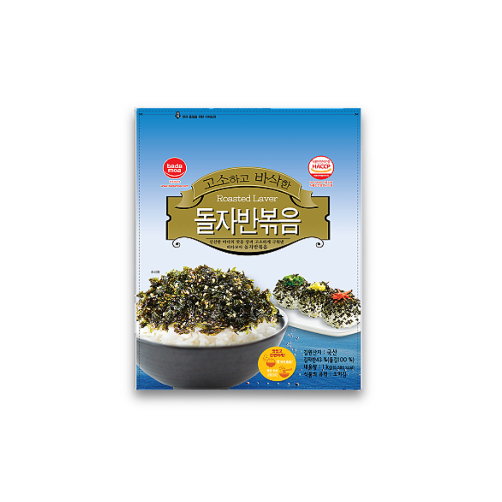 바다모아 김자반 돌자반볶음 1KG 대용량 업소용 - 상품 이미지