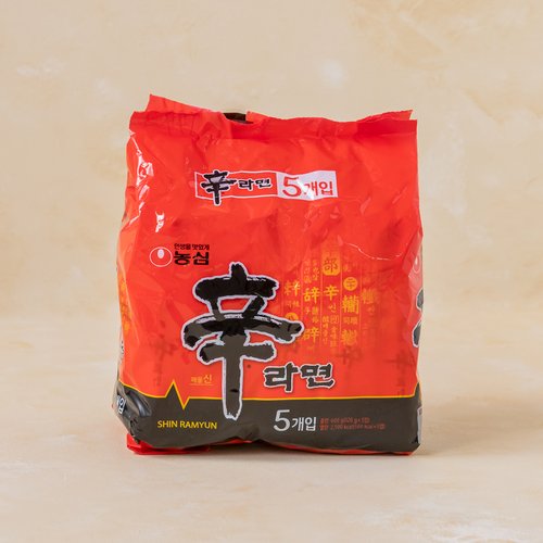 [농심] 신라면 5입 600g (120gx5입) (N4) : 이마트택배