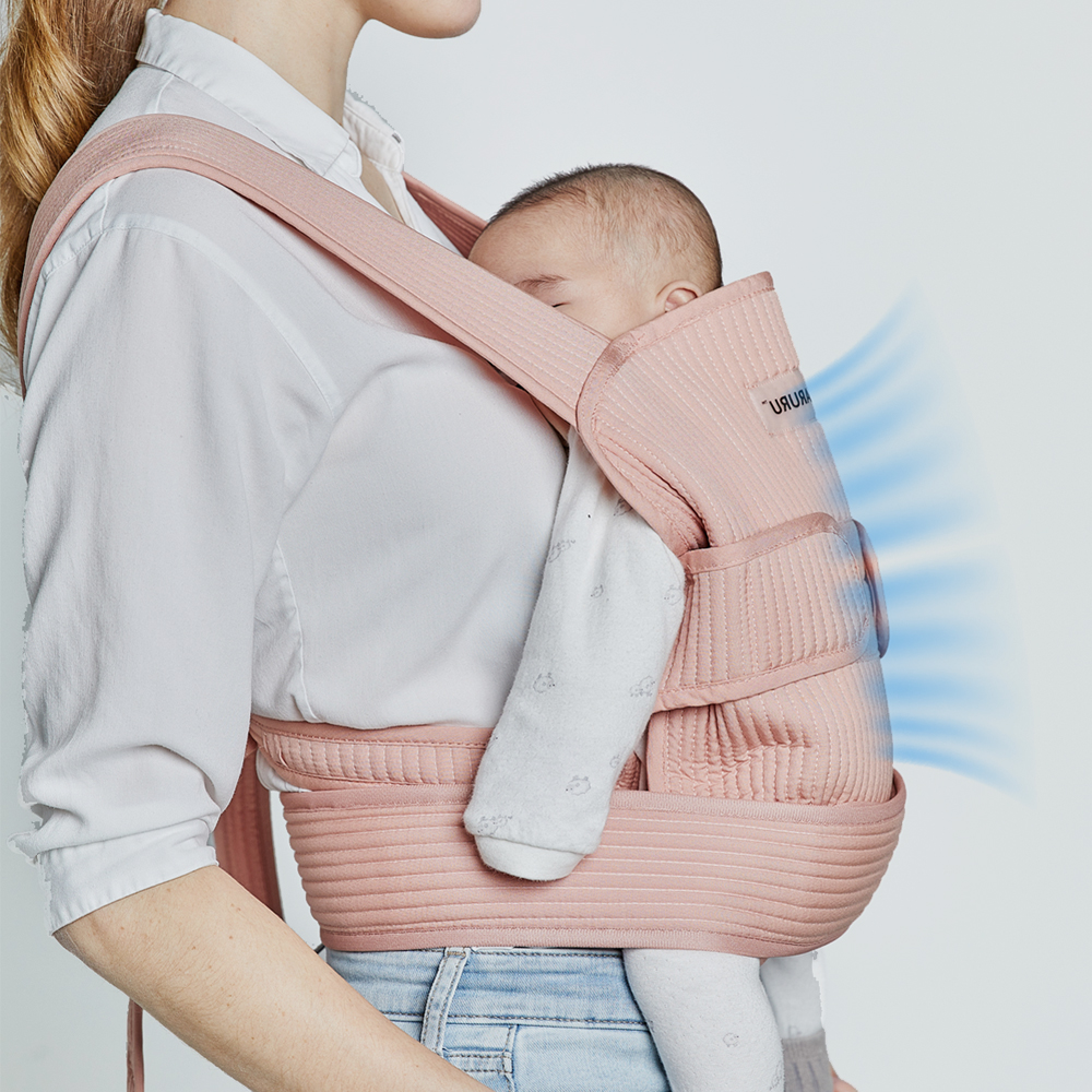 캥거루루 통풍 신생아 아기띠  태열예방 쿨매쉬 모달 여름포대기