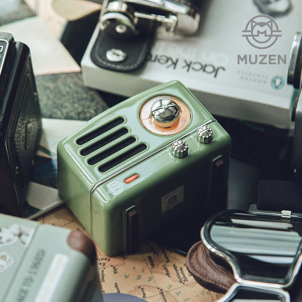 MUZEN OTR 메탈 FM라디오 뮤젠 어린왕자 블루투스 스피커 (제트 블랙) 이미지 8