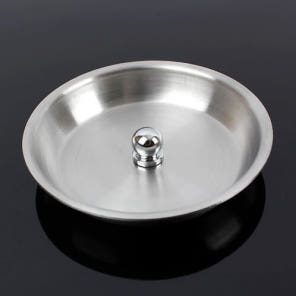 시가재털이 시가 Ashtray Stainless Round