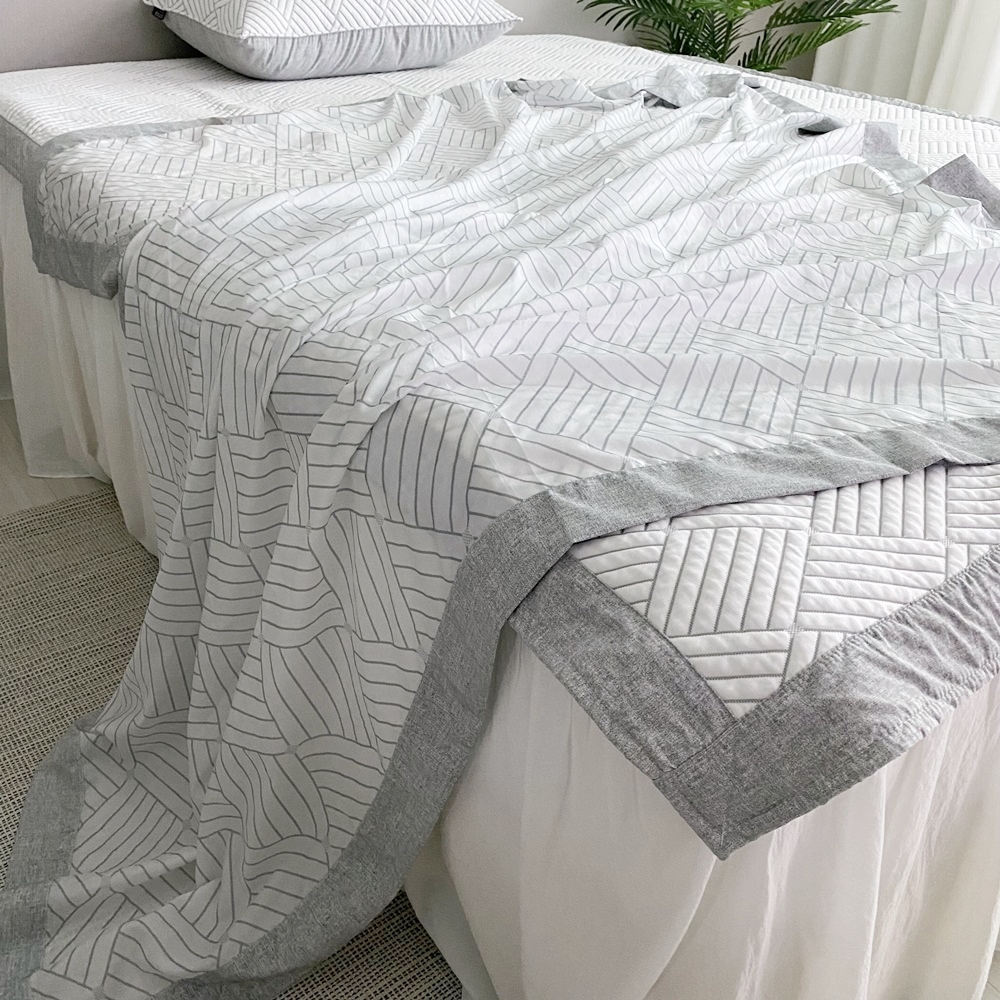 레오나 아이스셀 듀라론 냉감이불 여름 홑이불 얇은 시원한 냉장고 이불 - 상세 이미지 3