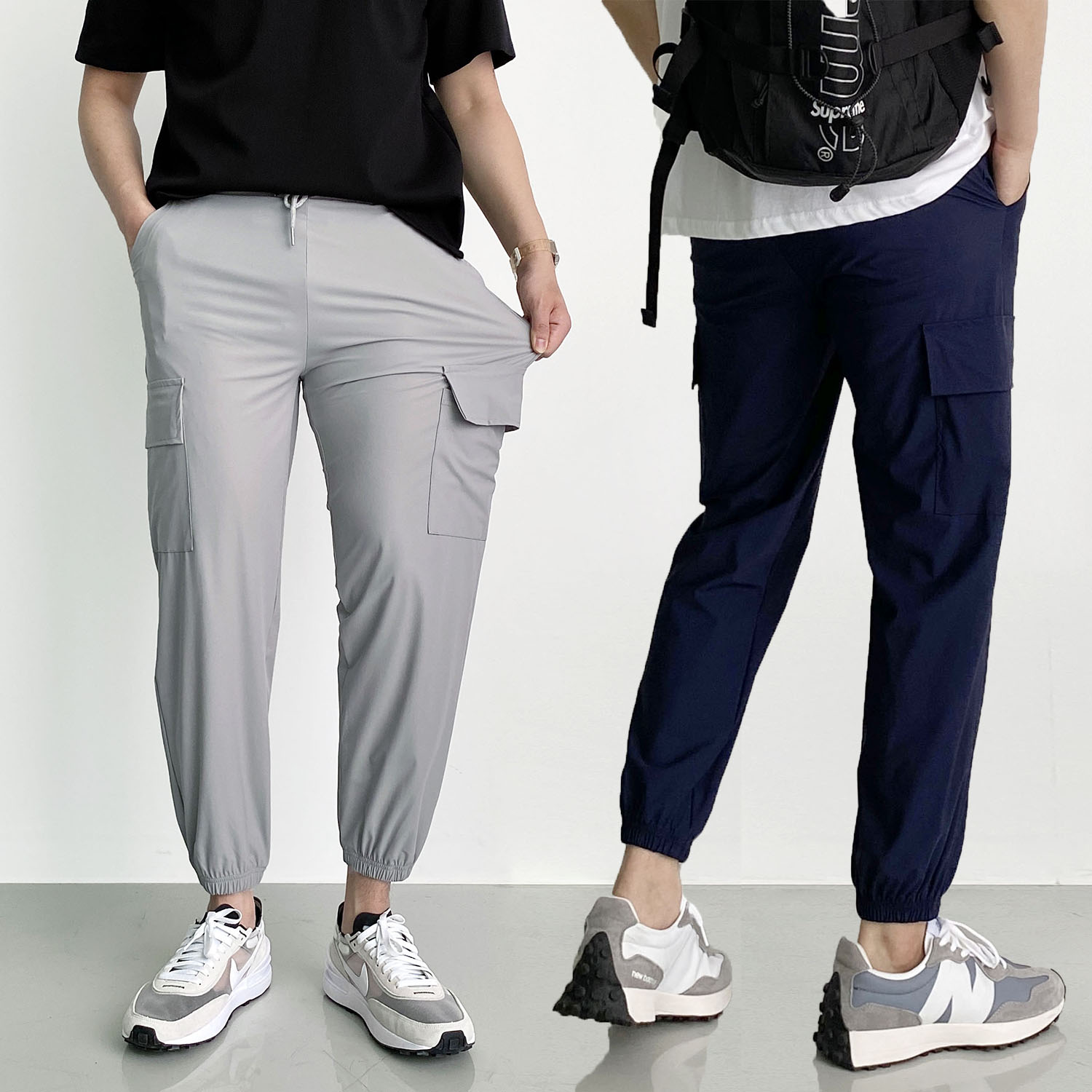 여름용 아이스카고조거팬츠 냉장고조거팬츠 - 상품 이미지