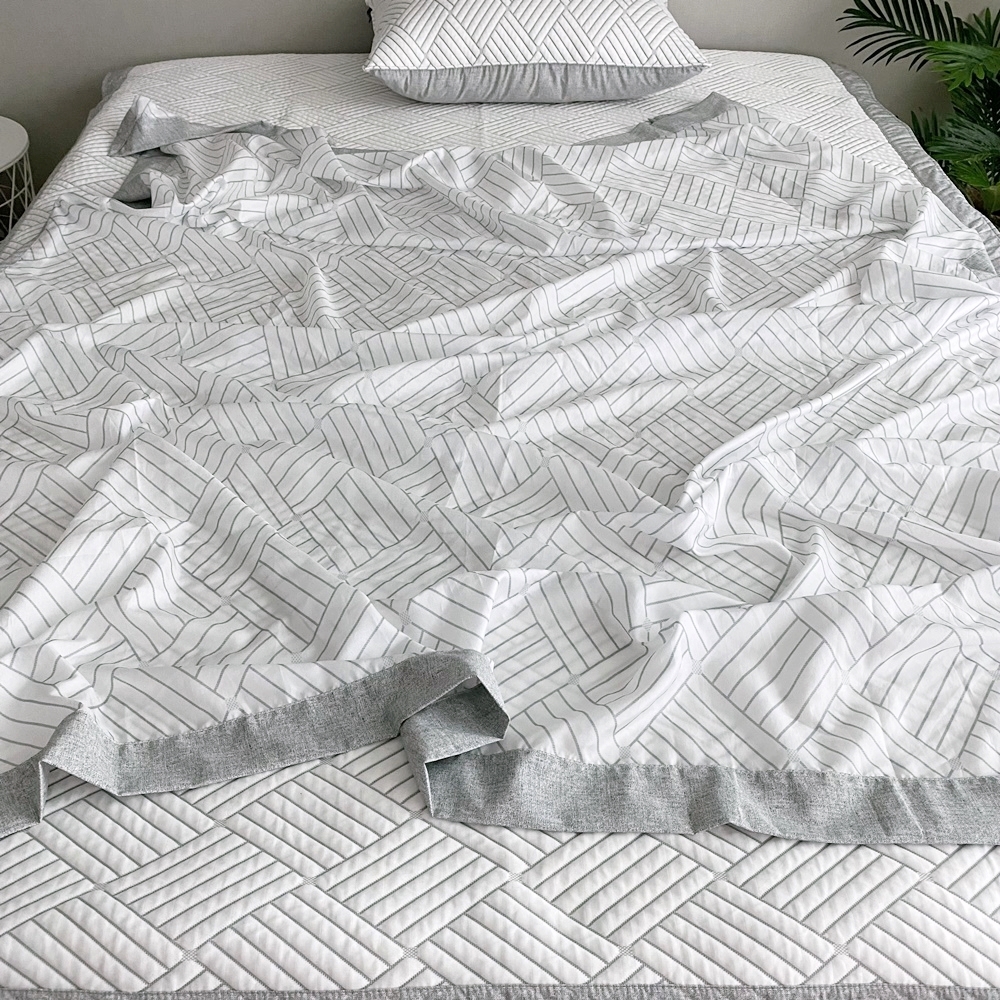 레오나 아이스셀 듀라론 냉감이불 여름 홑이불 얇은 시원한 냉장고 이불 - 상세 이미지 5