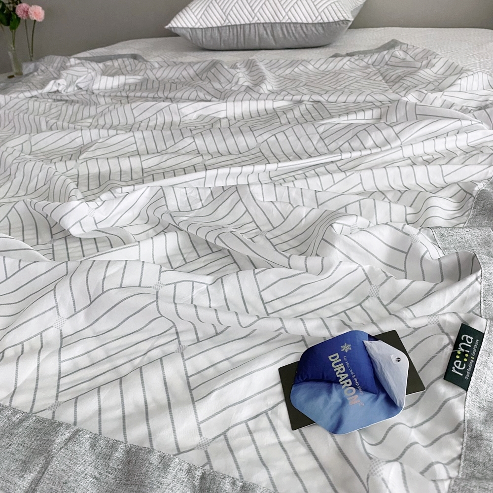레오나 아이스셀 듀라론 냉감이불 여름 홑이불 얇은 시원한 냉장고 이불