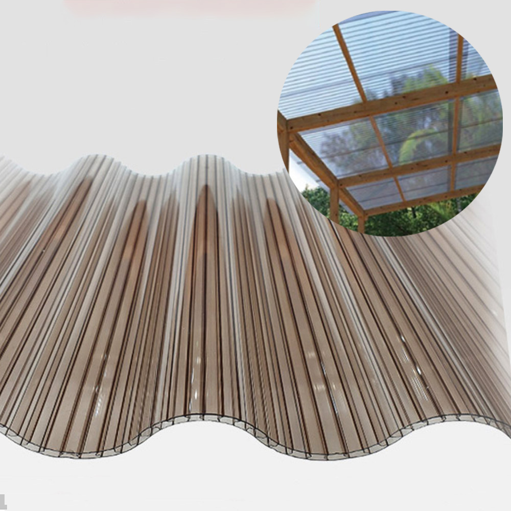 렉산지붕 판넬지붕 복층 PC판 투명 폴리카보네이트 3t 지붕재료
