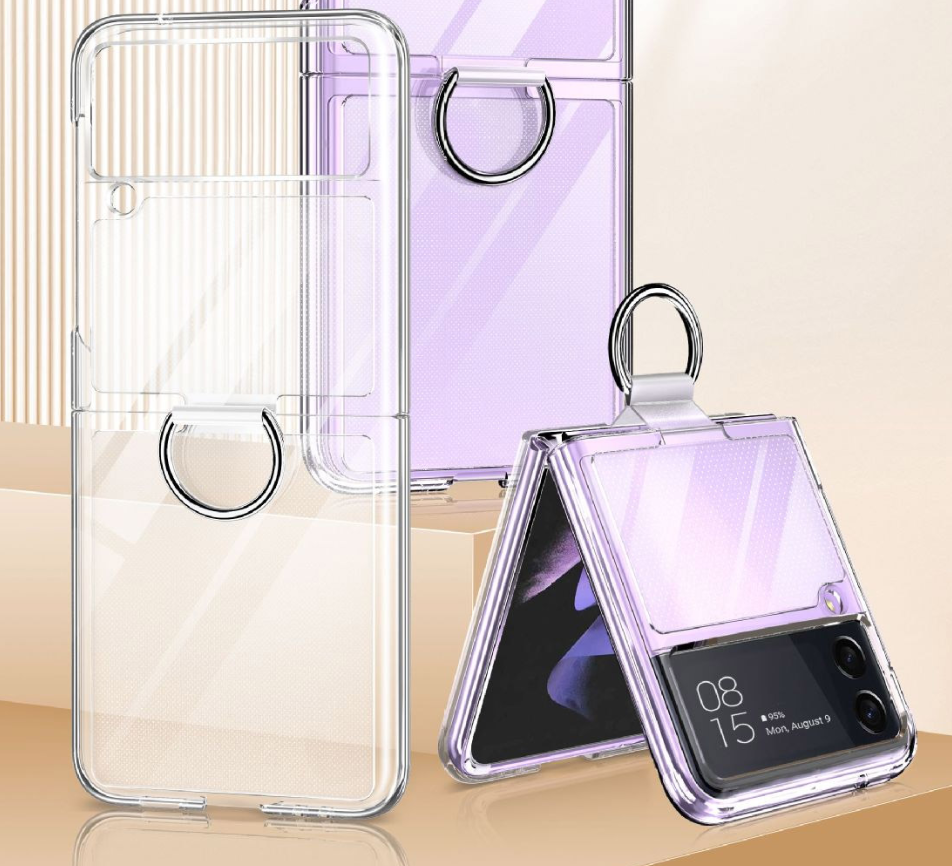 갤럭시 Z플립3 케이스 제트플립3 링 고리 러버 T