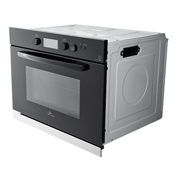 방문설치 빌트인 복합 전기 오븐 레인지 44리터 에어프라이어 블랙 EOB3004STBL