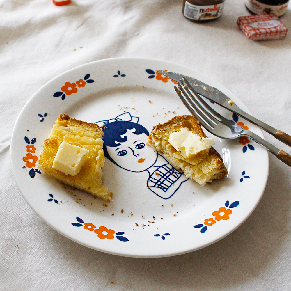 1537 플레이트 (4종) 빈티지 플레이팅 접시