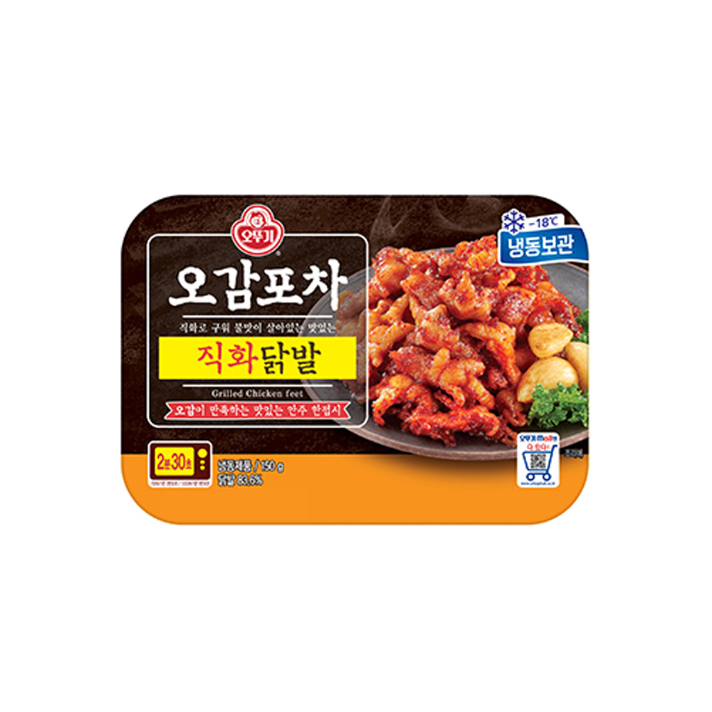 오뚜기 오감포차 직화닭발 150g