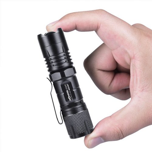 몬스터라이트 매그넛 LED 미니 손전등 줌 후레쉬 자전거 플래시 자석내장 ML600MG