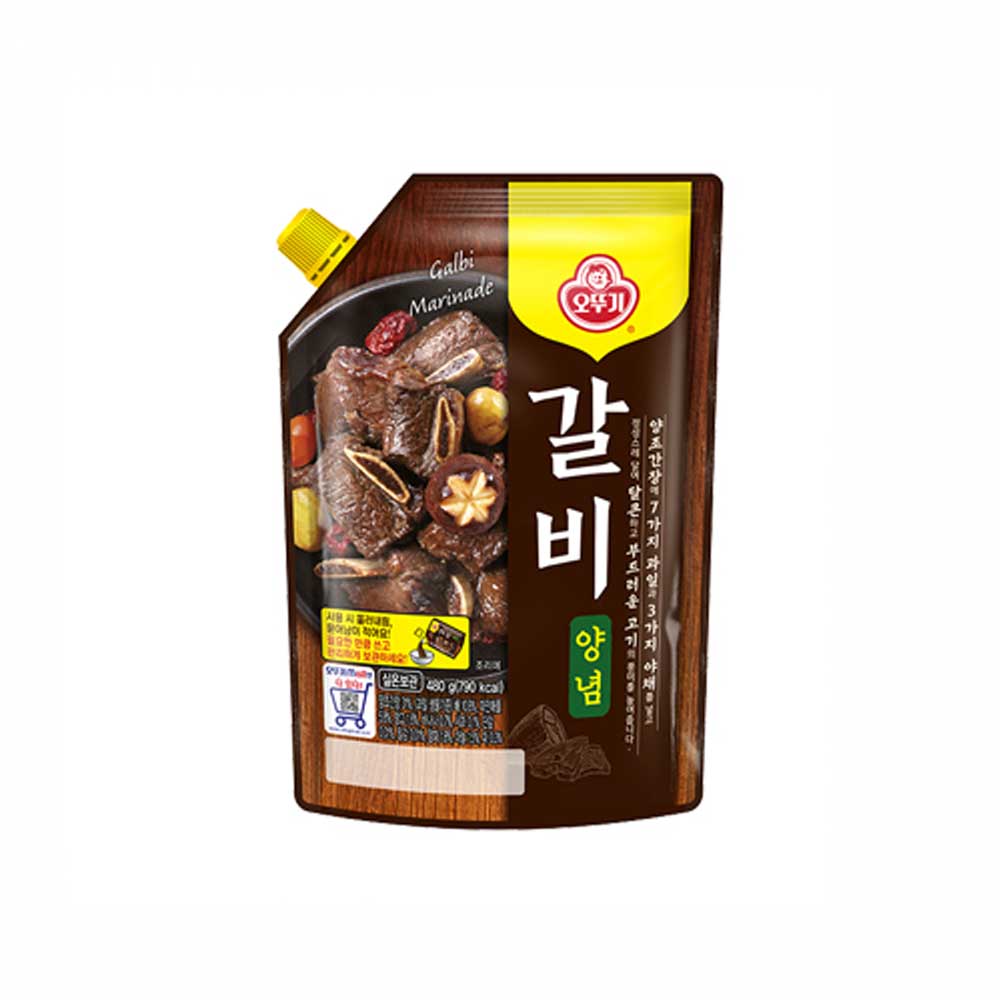 오뚜기 갈비양념 스파우트팩 480g - 메인 이미지