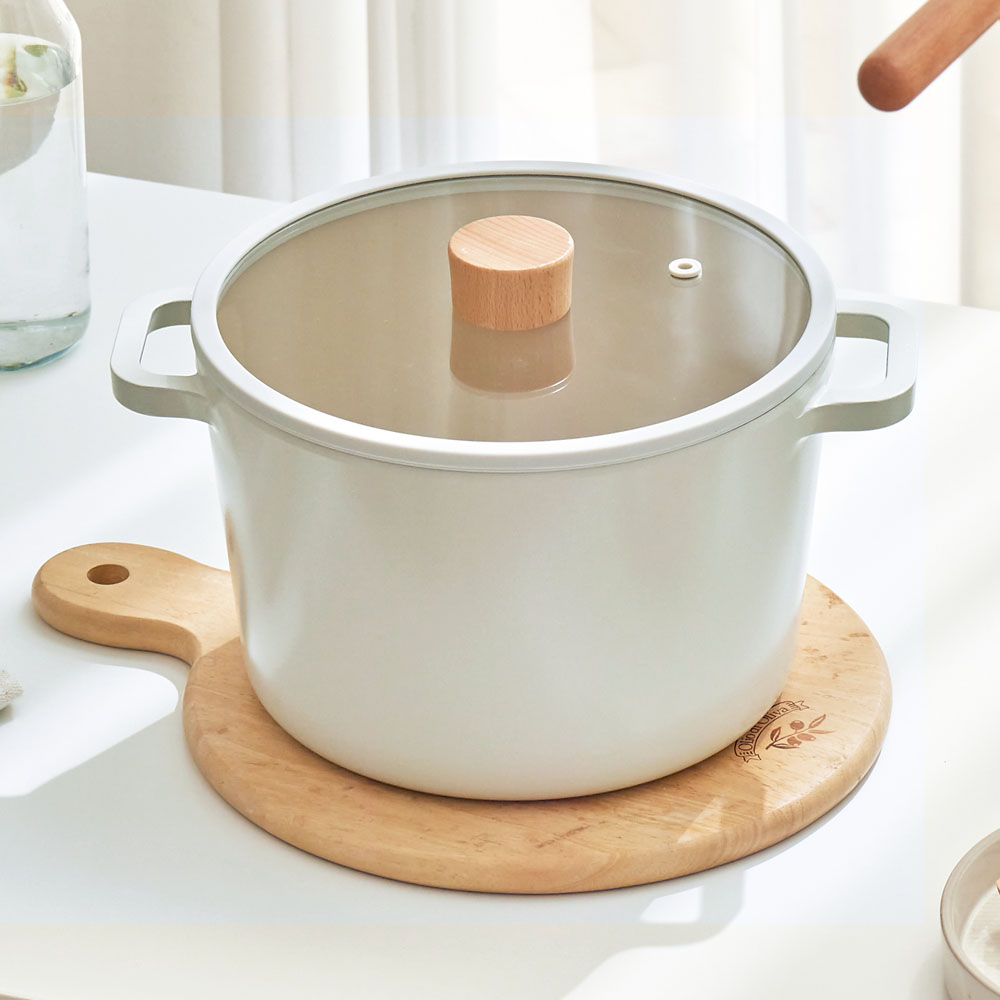 클리나 인덕션 냄비 IH 인덕션용 주물 곰솥냄비 22cm - 메인 이미지