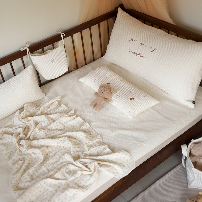 누빔 방수패드 슈퍼싱글 사이즈 신생아 아기 침대 방수요 논슬립 무형광 매트 주다르