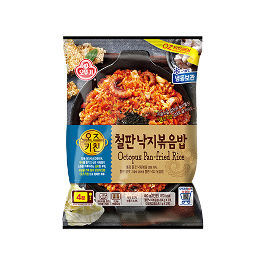 오뚜기 오즈키친 철판낙지볶음밥 450g - 상품 이미지