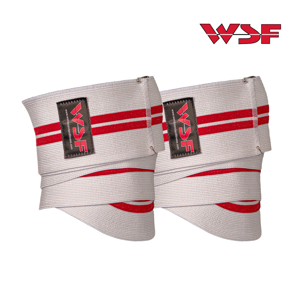 [제트리션] WSF 레드라인 66인치 무릎보호대 (화이트) - 상품 이미지