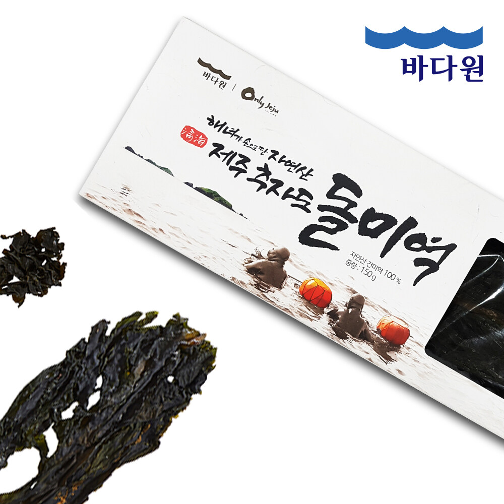 (m)[바다원] 추자도 자연산 돌미역 150g X 2팩 - 상품 이미지