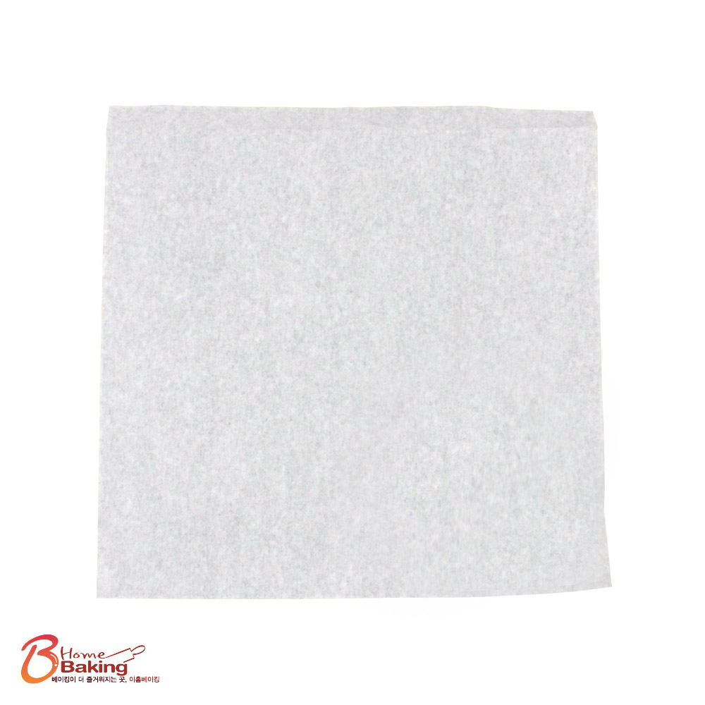 에코코팅노루지 정사각27 - 500개 내유 내수성 식품포장 종이 베이킹용 시트 김밥포장