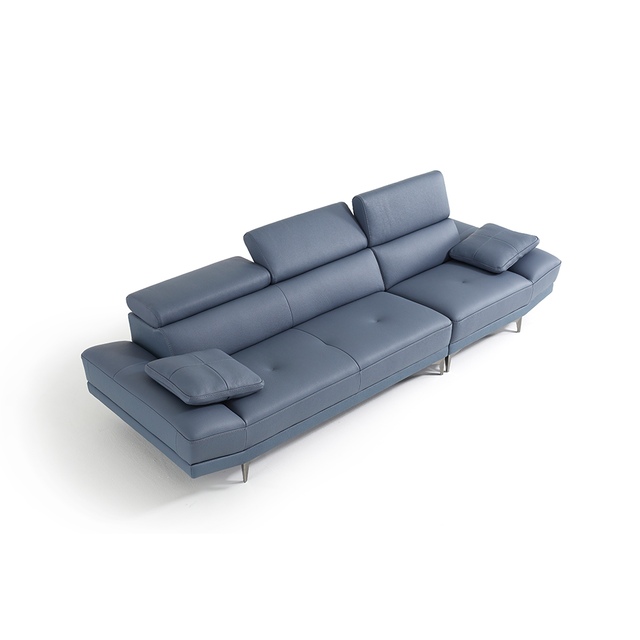 리나 이태리 풀그레인 슈렁큰 4인용 소파 전체 천연 통가죽 쇼파전문매장