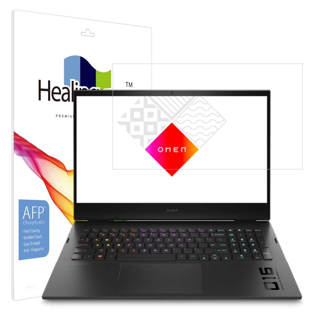 HP 오멘 16 2022 인텔 올레포빅 고광택 액정보호필름 - 상품 이미지