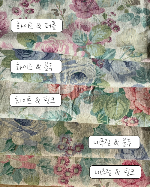 더블유패브릭 포시즌 워싱처리 15수 대폭 린넨천 원단 앞치마 커튼 소품 천가게 - 상세 이미지 2
