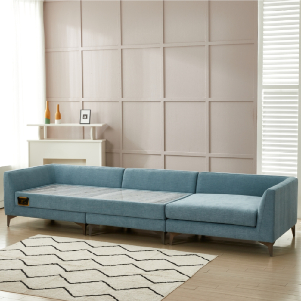 킹마담 온돌쇼파 돌평상 온열침대 Ria-2204(등쿠션 미포함/등쿠션 별도)