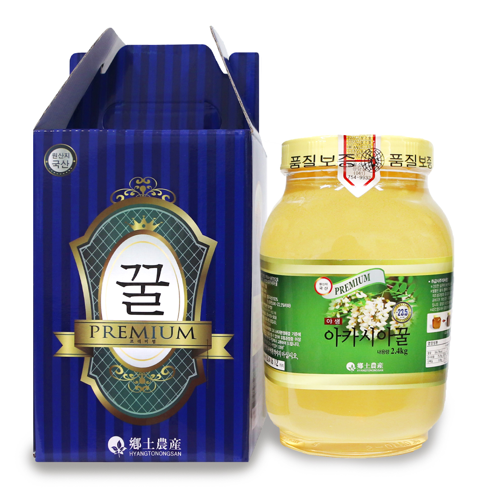 프리미엄 순수 아카시아꿀 2.4kg