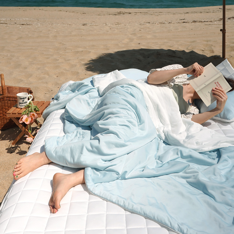 에이트룸 시원한 샤베트 양면 접촉 냉감 여름 차렵 이불 SS