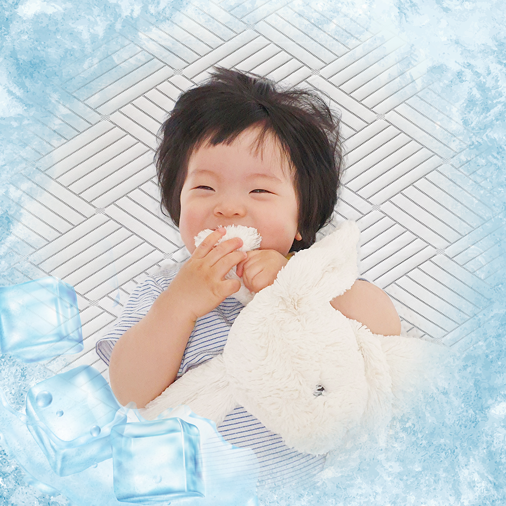 쿨베딩매트 쿨매트 쿨패드 여름 통잠 통풍 유아 듀라론 냉감 블랭킷