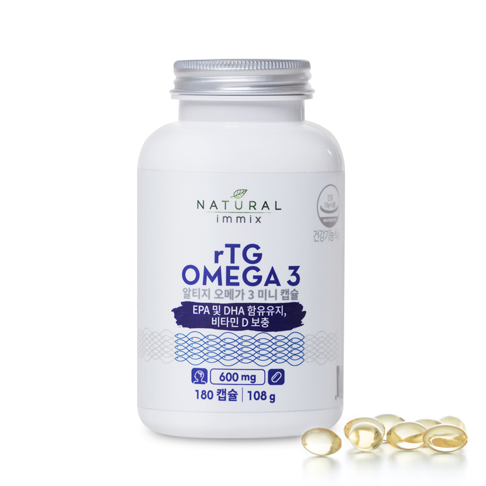 알티지 오메가3 효능 미니캡슐 600mg (3개월분) 오메가3지방산 180캡슐, 2개 이미지 2
