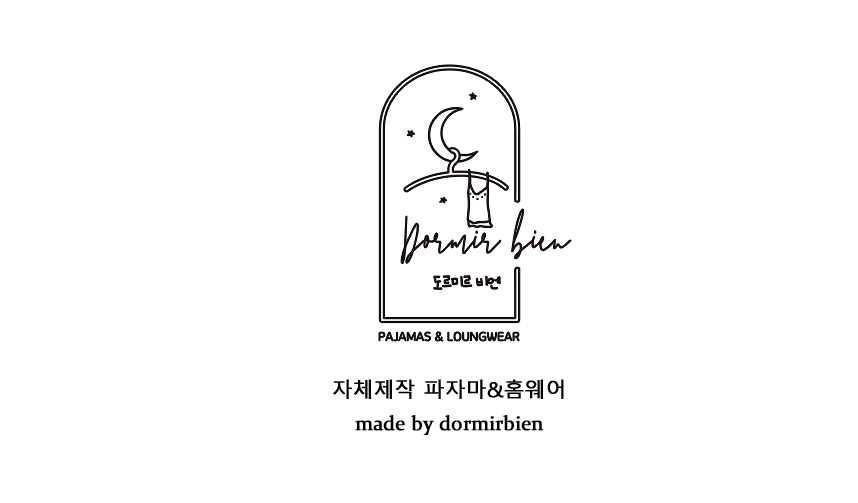 도르미르비엔 파스텔스트라이프 여름 커플파자마 신혼부부잠옷