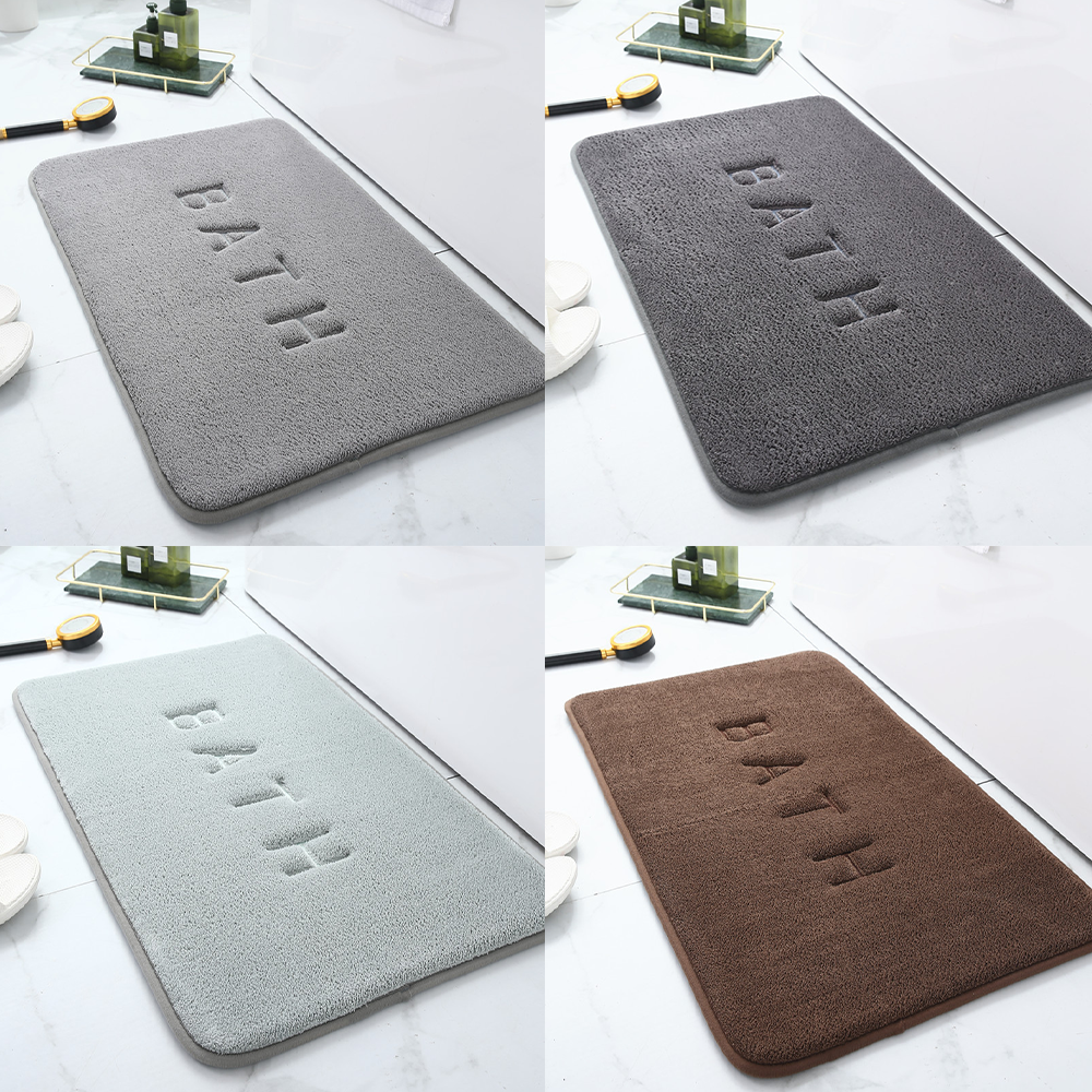 욕실발매트 주방 발매트 화장실 부엌 싱크대 극세사 메모리폼 발닦개 60x40