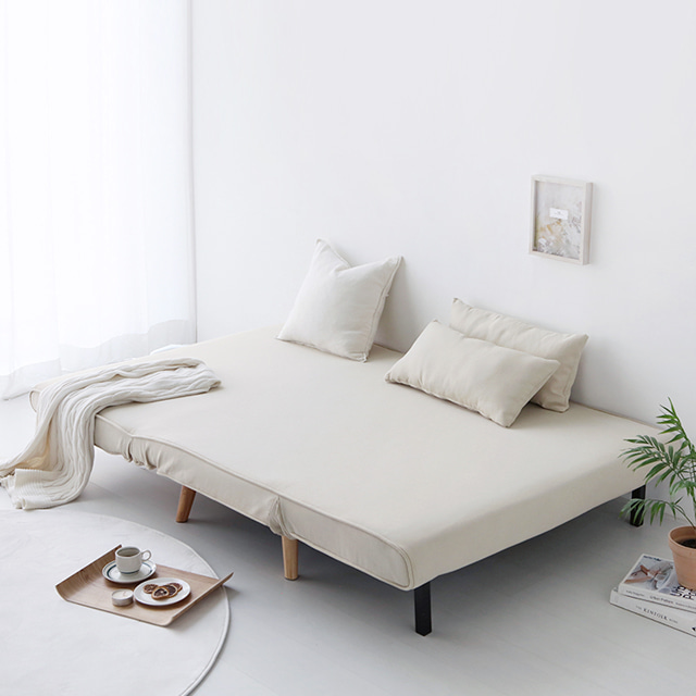 마켓비 2인용 쇼파베드 접이식 데이베드소파 침대형쇼파 겸침대