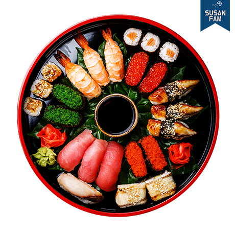 초밥재료 간편 초밥만들기 51종 초새우,연어,계란 외