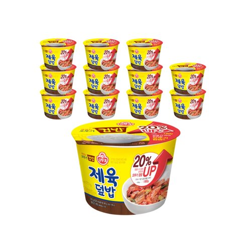 [오뚜기](신세계 의정부점)컵밥 제육덮밥(1박스12개) : 신세계백화점