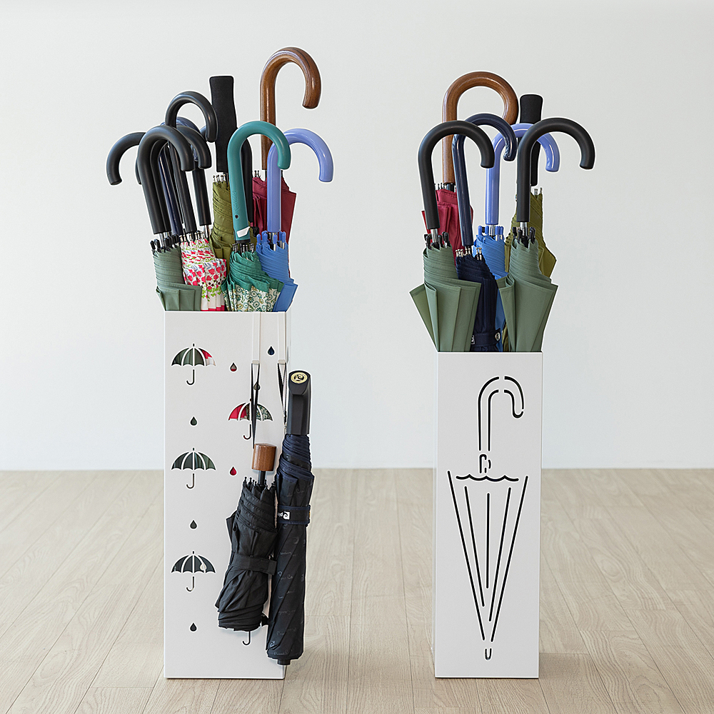 할메이드 업소용 대용량 인테리어 우산 정리 보관함 철제 사각 우산꽂이
